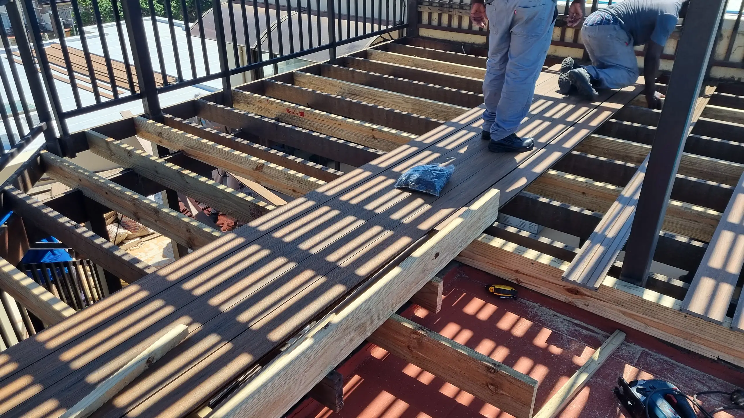 Custom deck construction