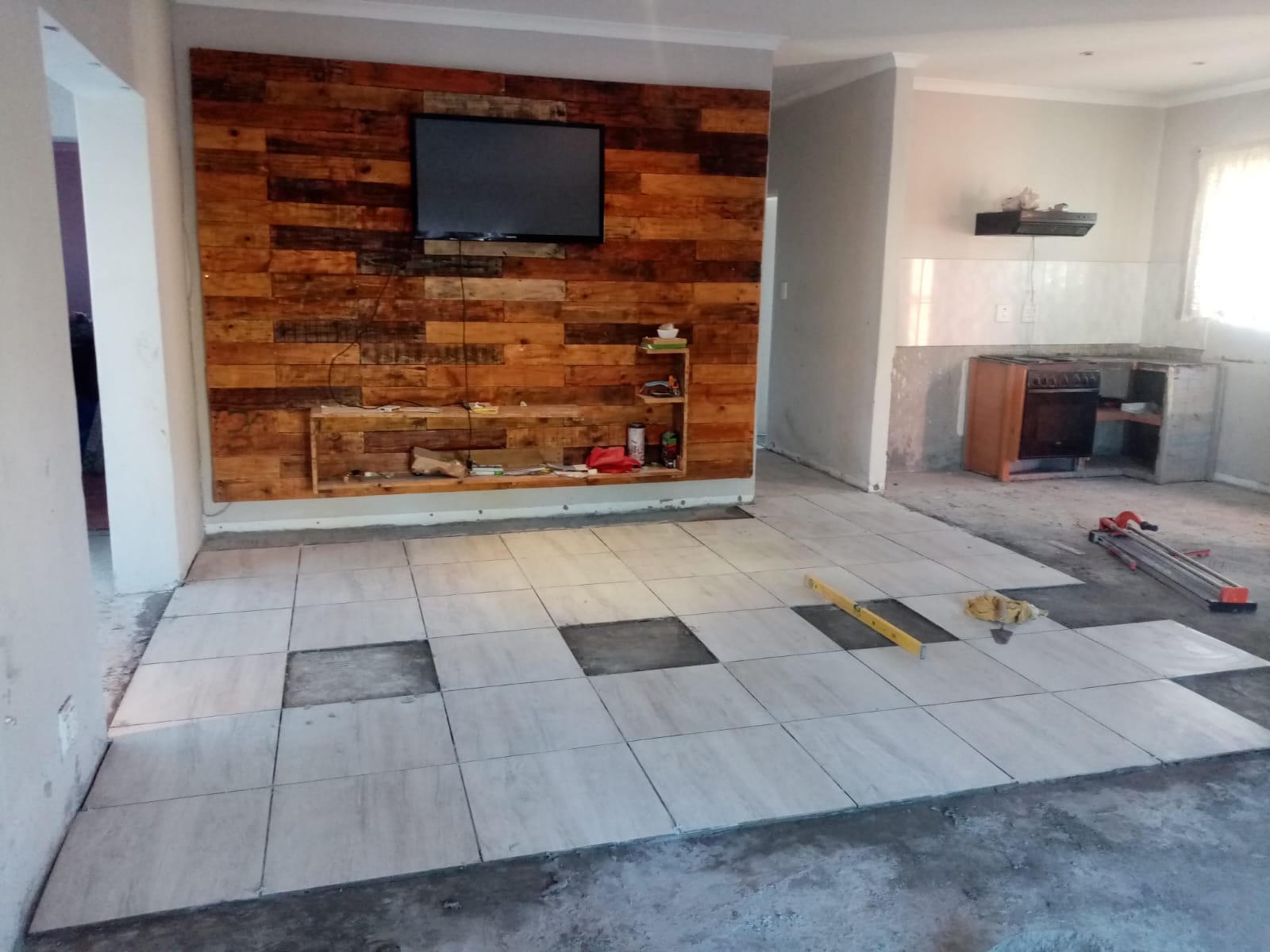 Premium flooring installation